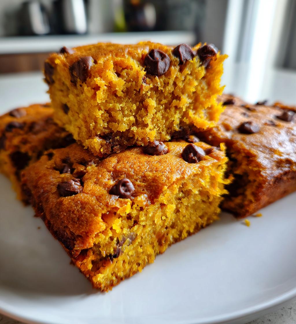 Soft Pumpkin Blondies - detail 1