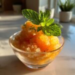 Sparkling Citrus Rose Granita