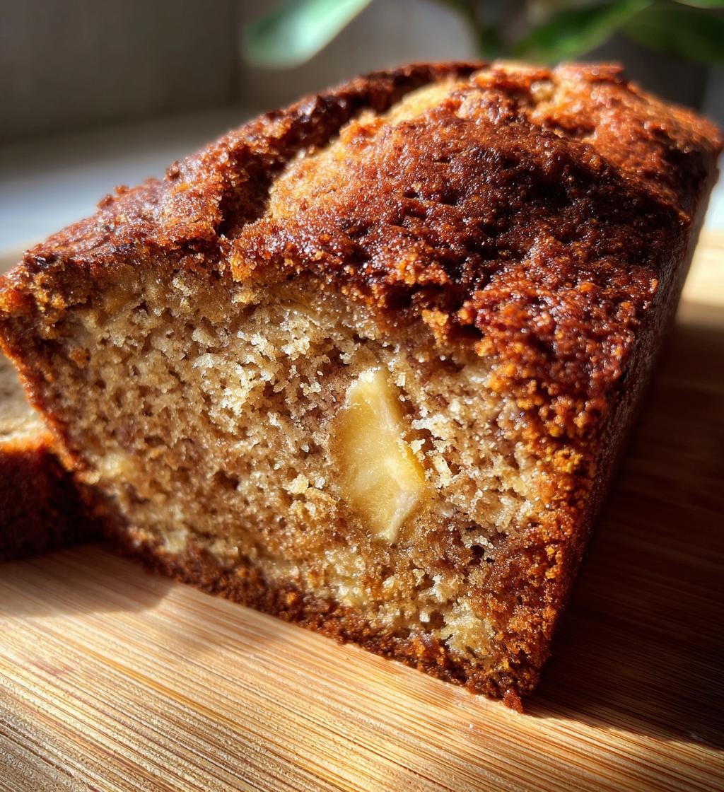 Spiced Apple Cider Donut Loaf