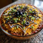 Spider Web Taco Dip
