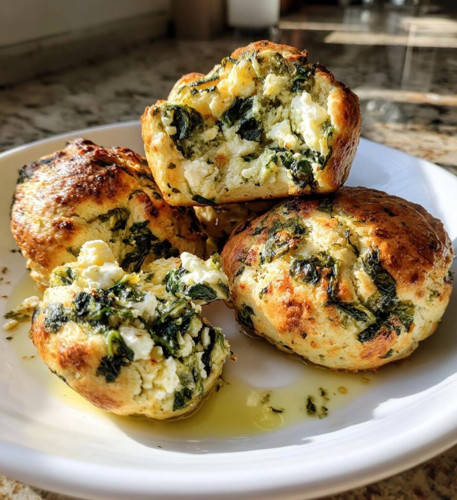Spinach Feta Cookies Spanakopita Cookies