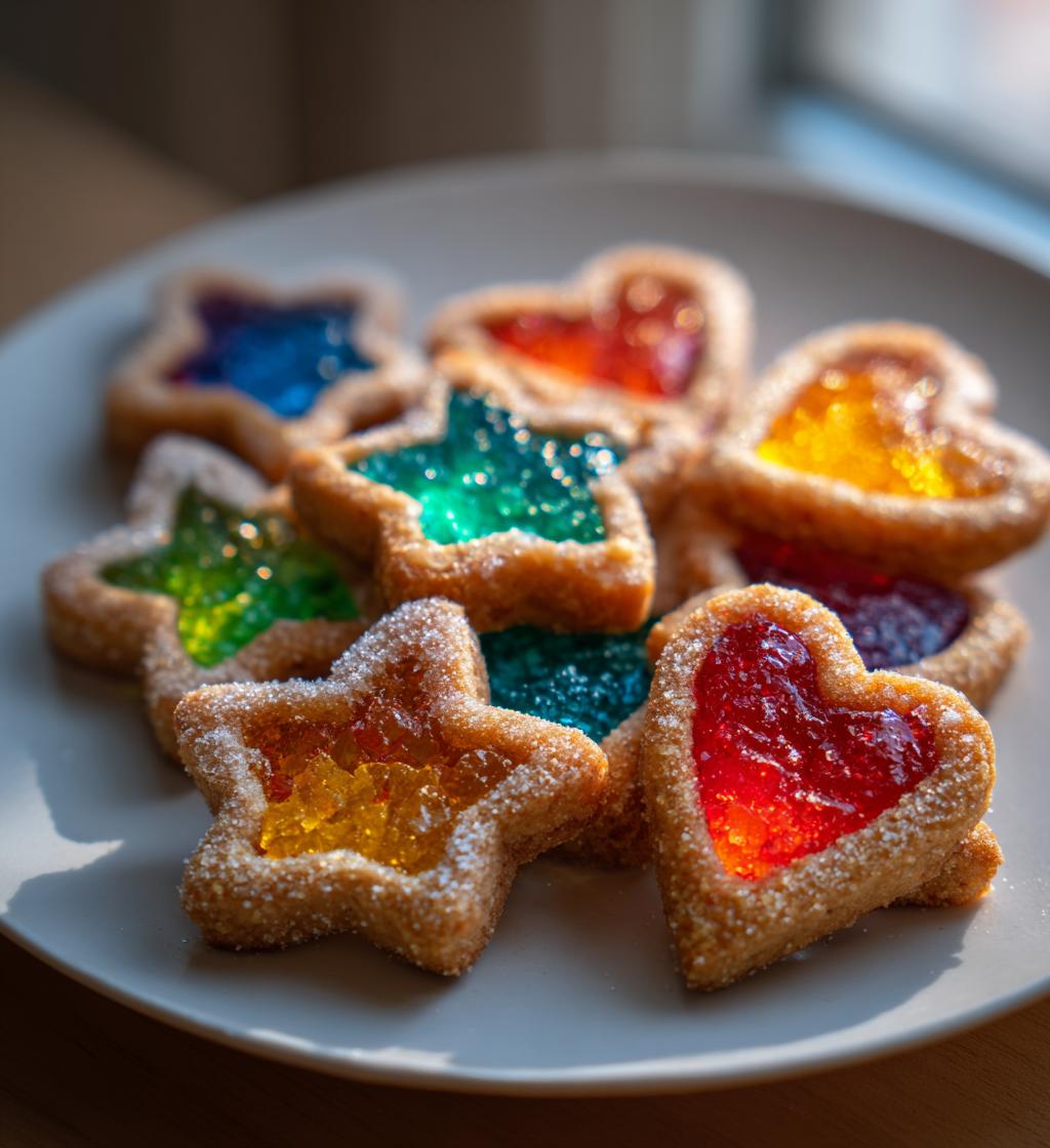 Stained Glass Cookies - detail 1