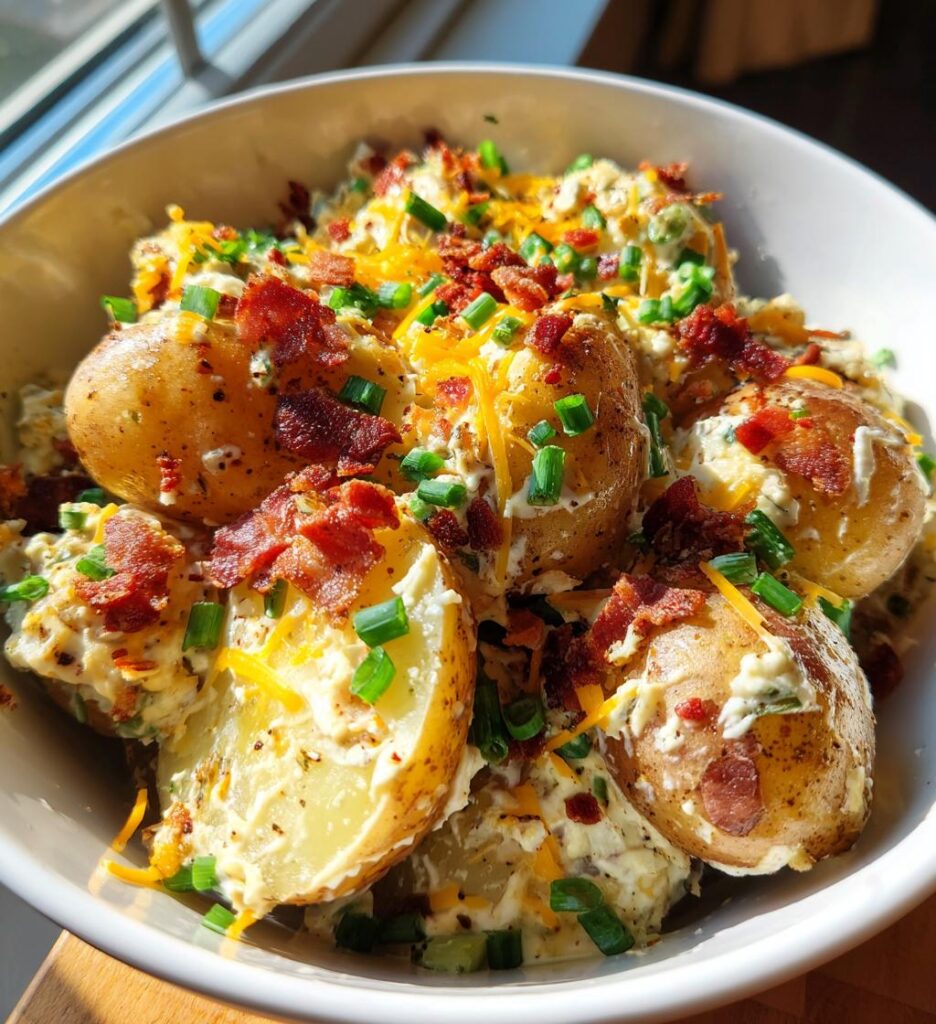Steakhouse Potato Salad Loaded