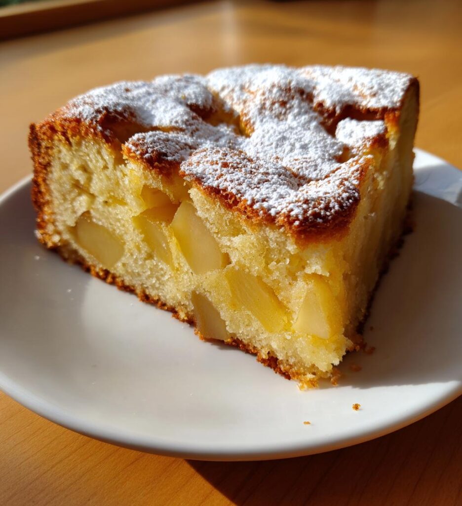 Sticky Pear and Ginger Cake