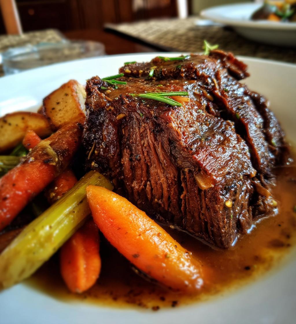 Stracotto Italian Style Pot Roast - detail 1
