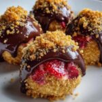 Strawberry Cheesecake Truffle Bombs