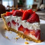 Strawberry Shortcake Freezer Pie