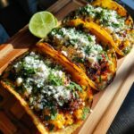 Street Corn Smash Burger Tacos