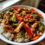 Sweet Chili Garlic Chicken Stir Fry