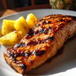 Sweet Pineapple Honey Salmon