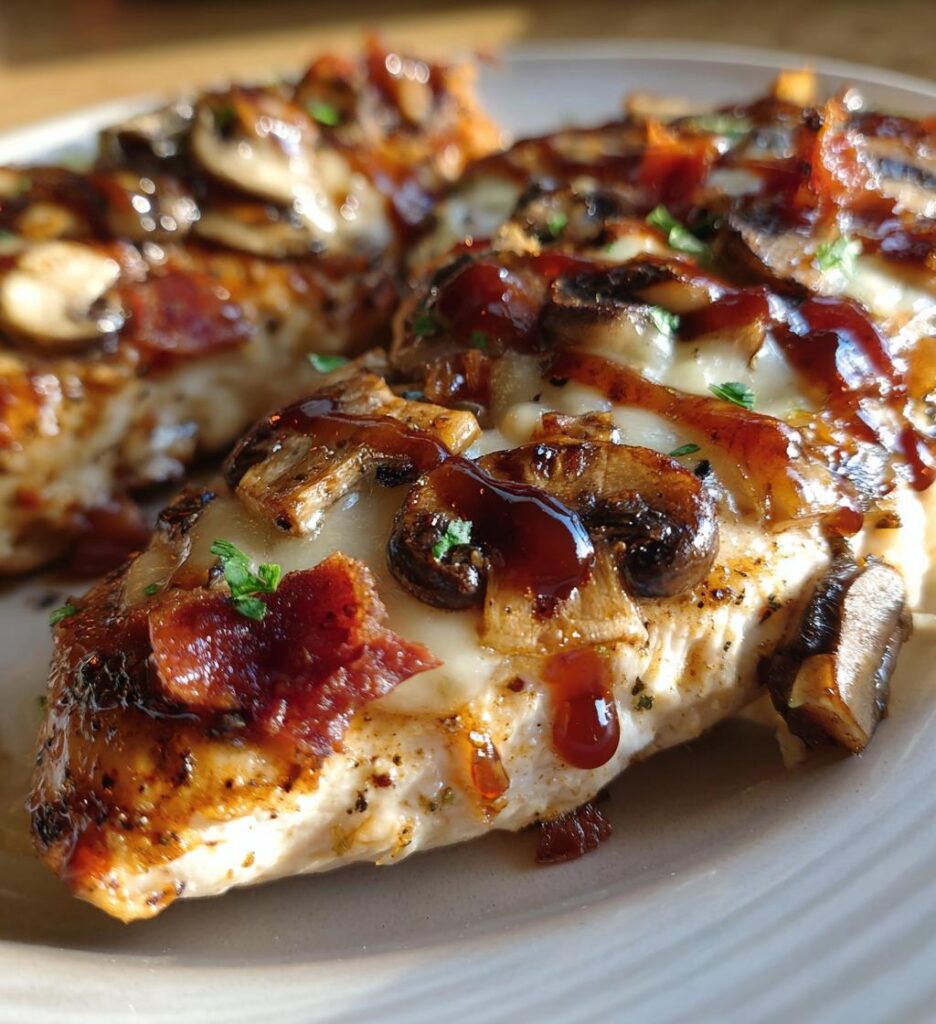 Texas Roadhouse Smothered Chicken with Jack Cheese