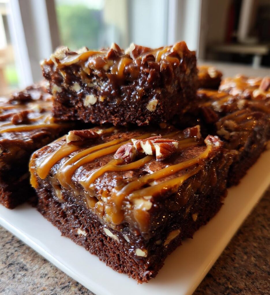 Texas Turtle Sheet Cake