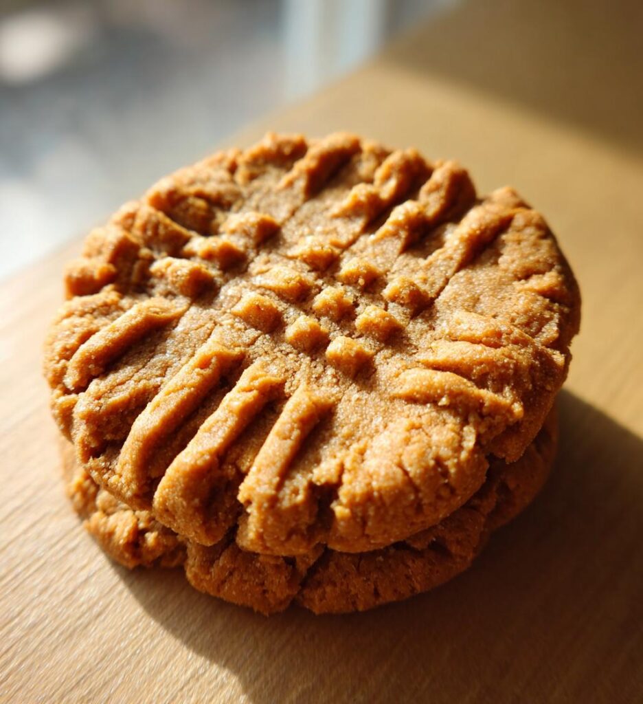 Thick and Chewy Peanut Butter Cookies