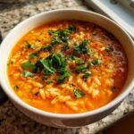 Tomato Orzo Soup
