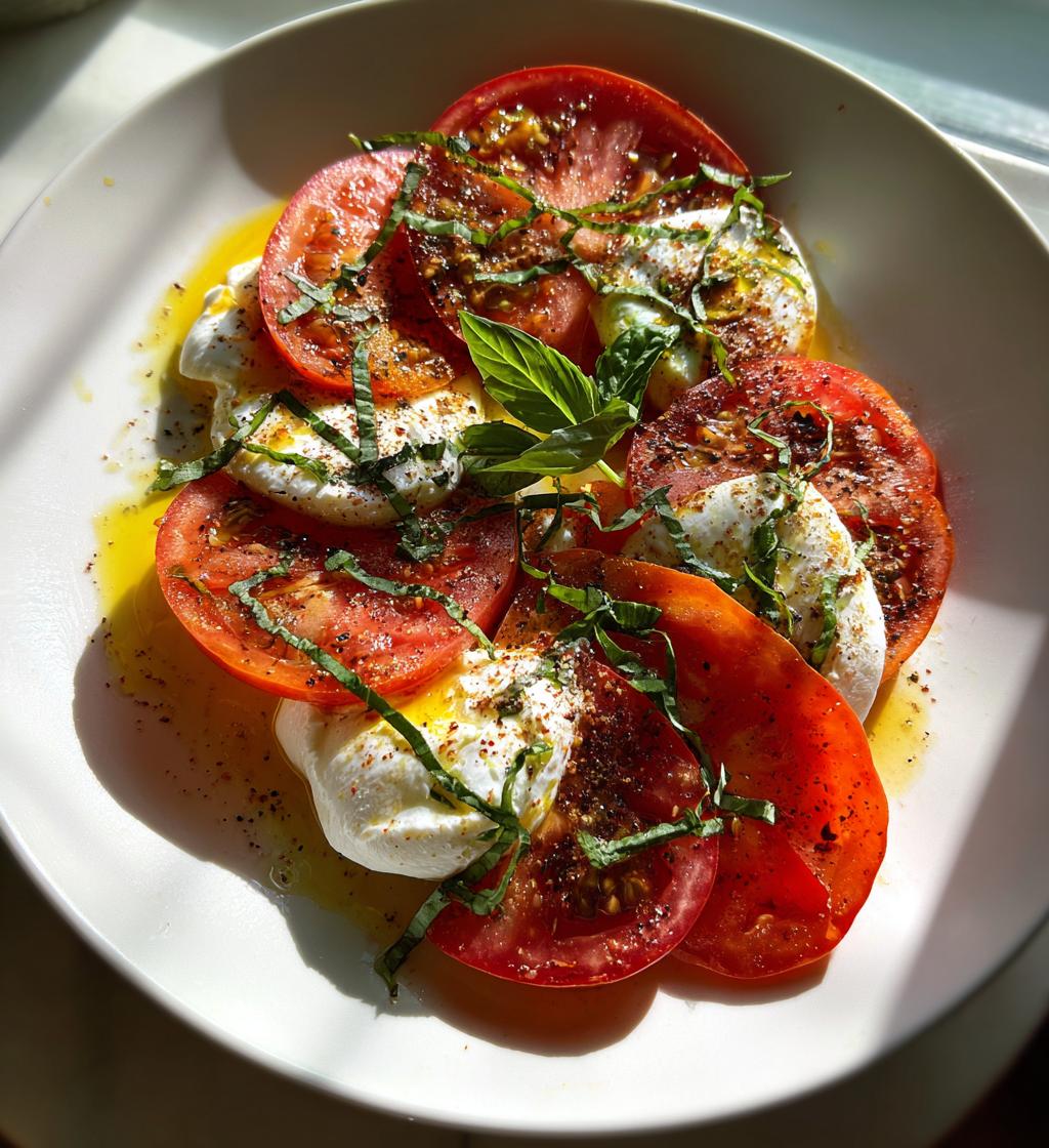 Tomato With Burrata - detail 1