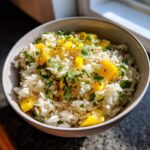 Tropical Mango Lime Rice