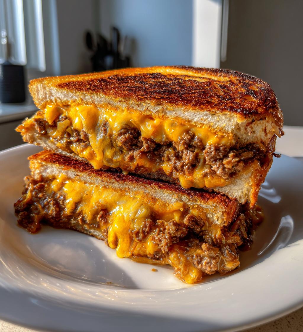 Ultimate Cheesy Ground Beef Melt - detail 1