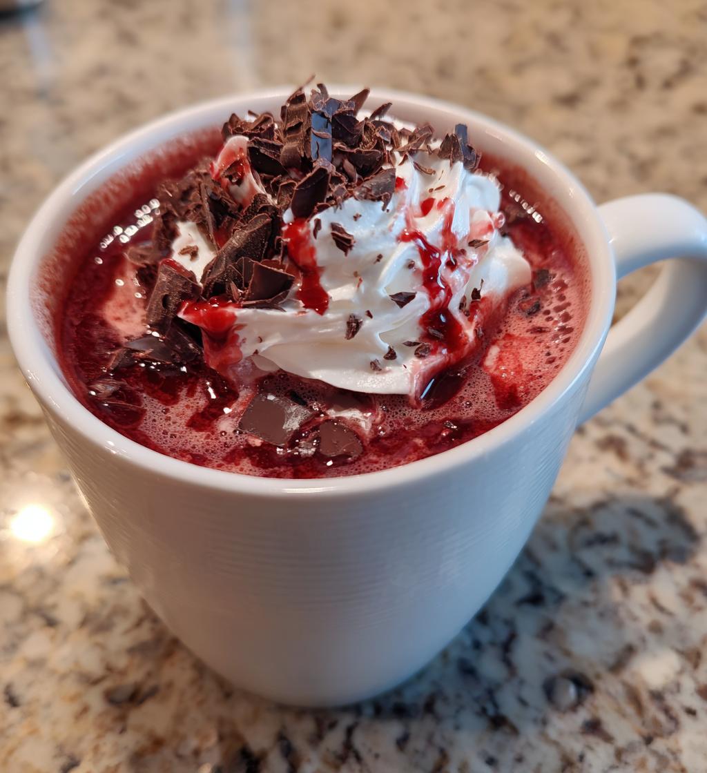 Vampire Hot Chocolate - detail 1