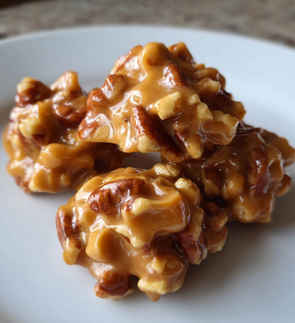 Vanilla Pecan Pralines - detail 1