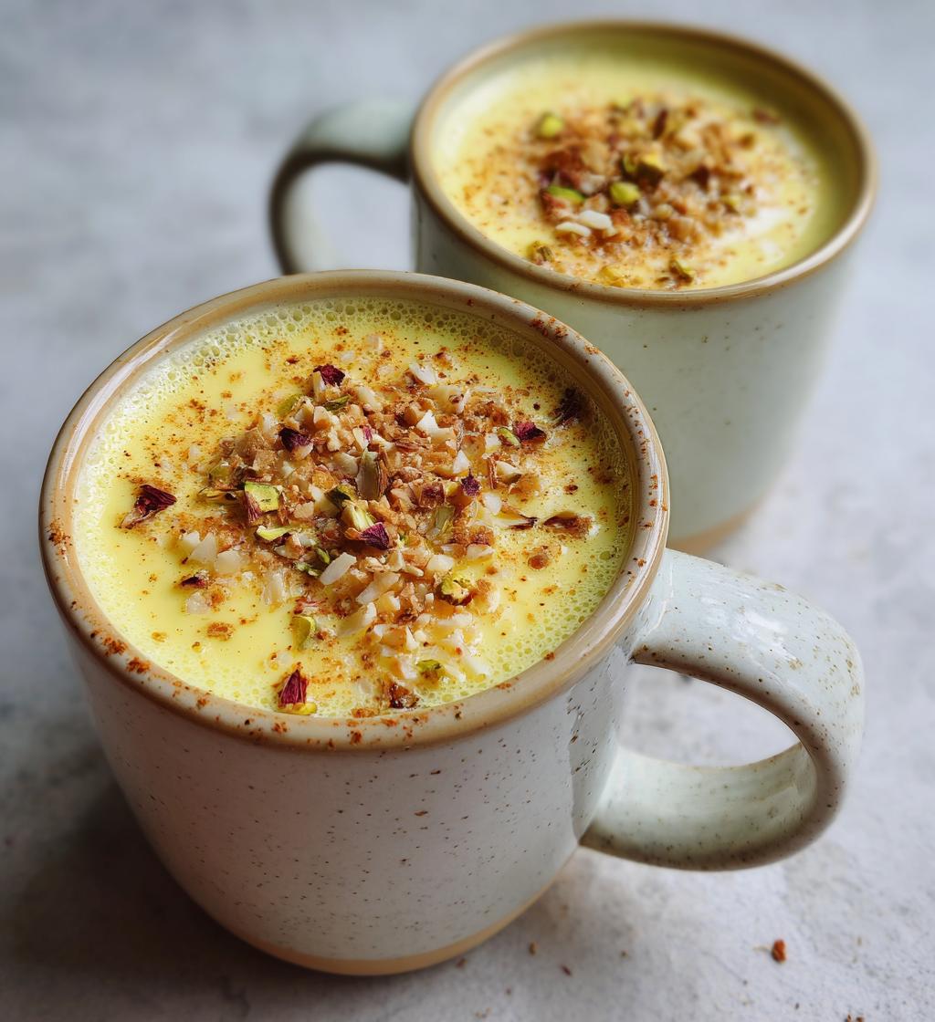 cardamom rose moon milk