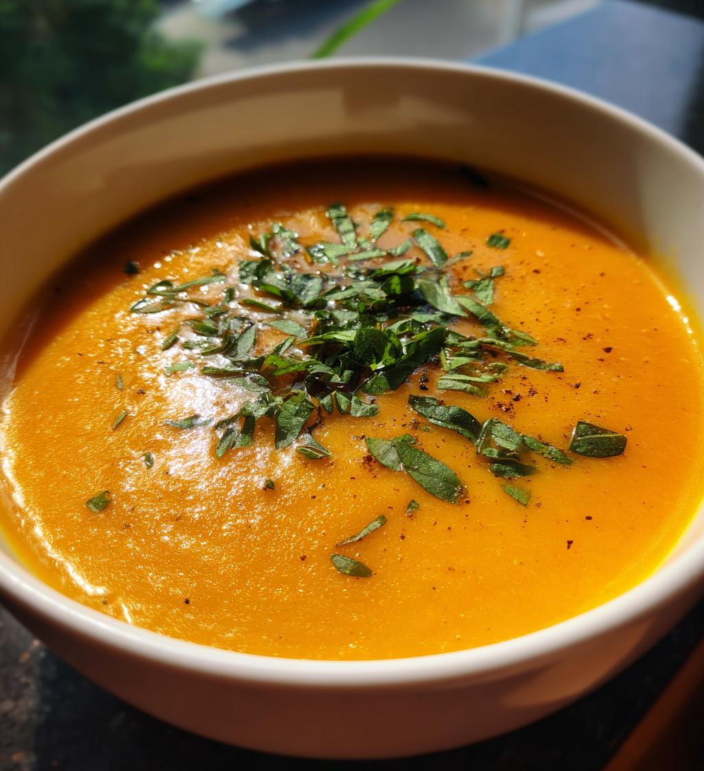 gordon ramsay butternut squash soup - detail 1