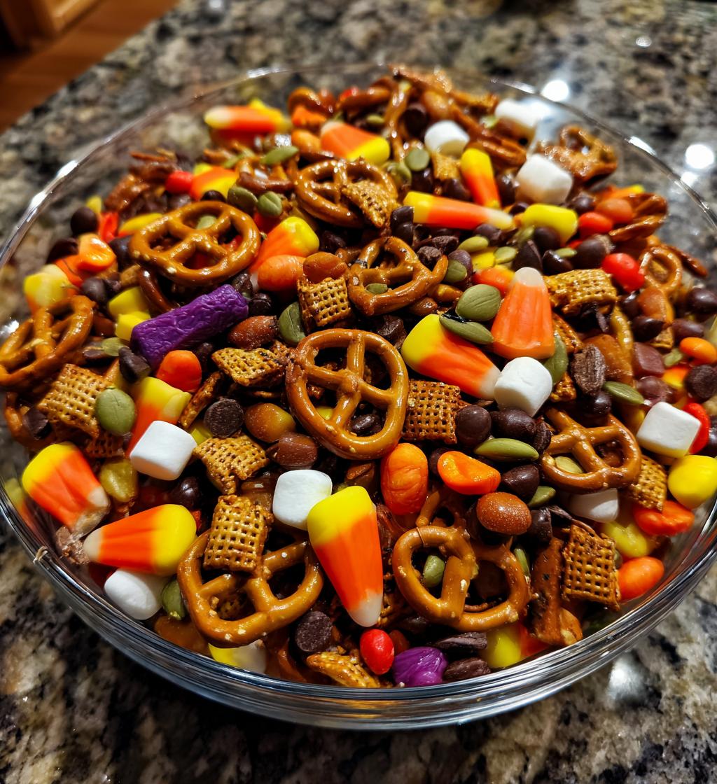 halloween trail mix spooktacular snack - detail 1