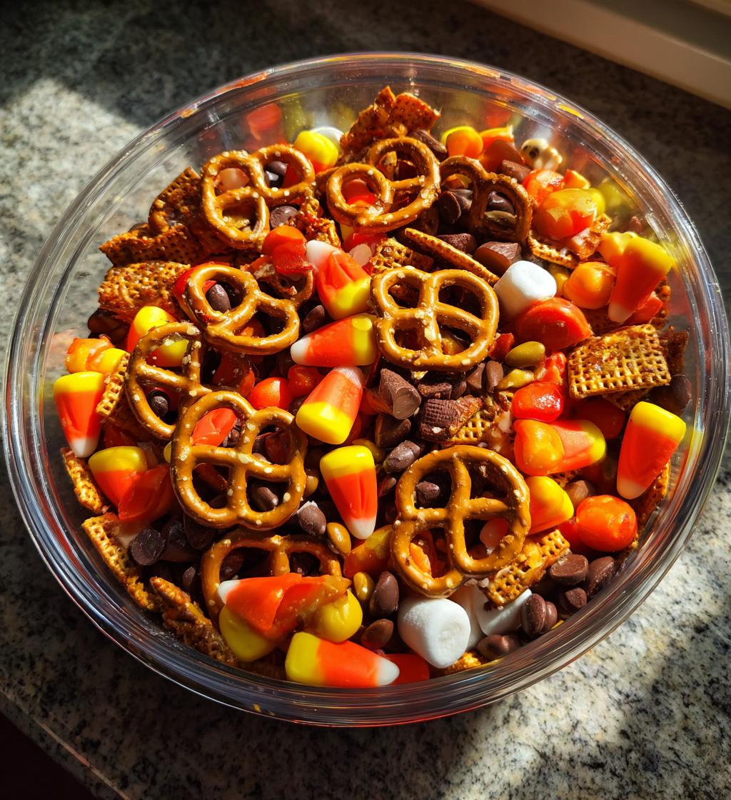 halloween trail mix spooktacular snack