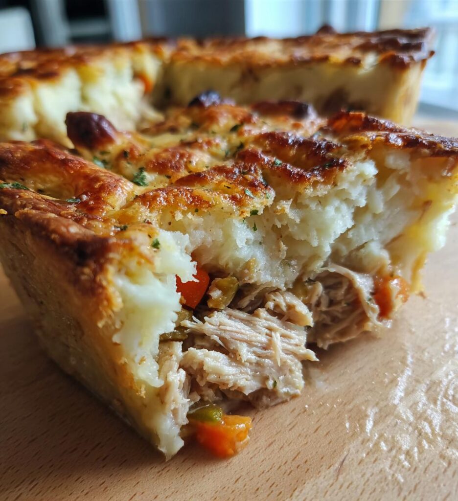 turkey mashed potato pie