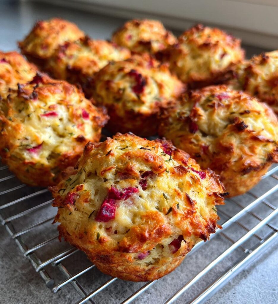 Apple Beet Muffins