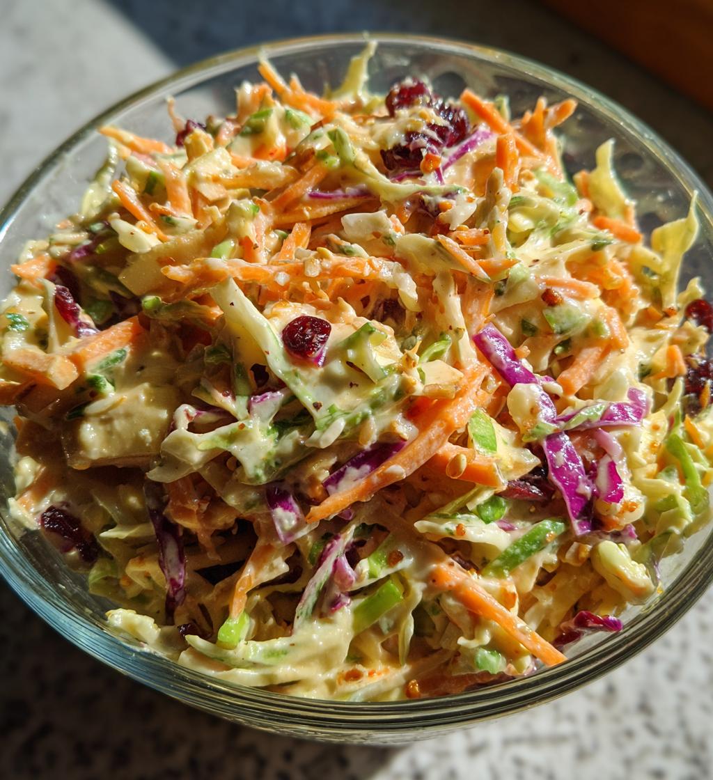 Apple Cranberry Coleslaw - detail 1