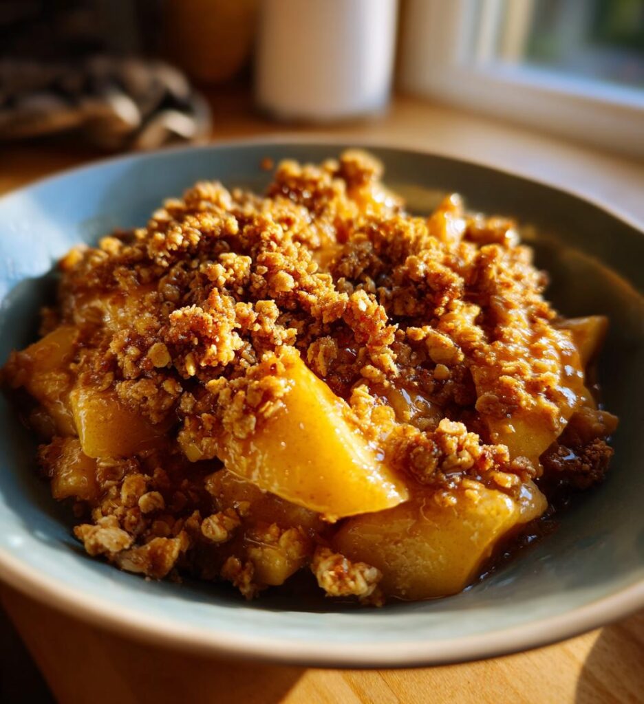 Apple Crisp Crockpot
