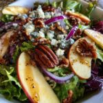 Apple Pecan Blue Cheese Salad