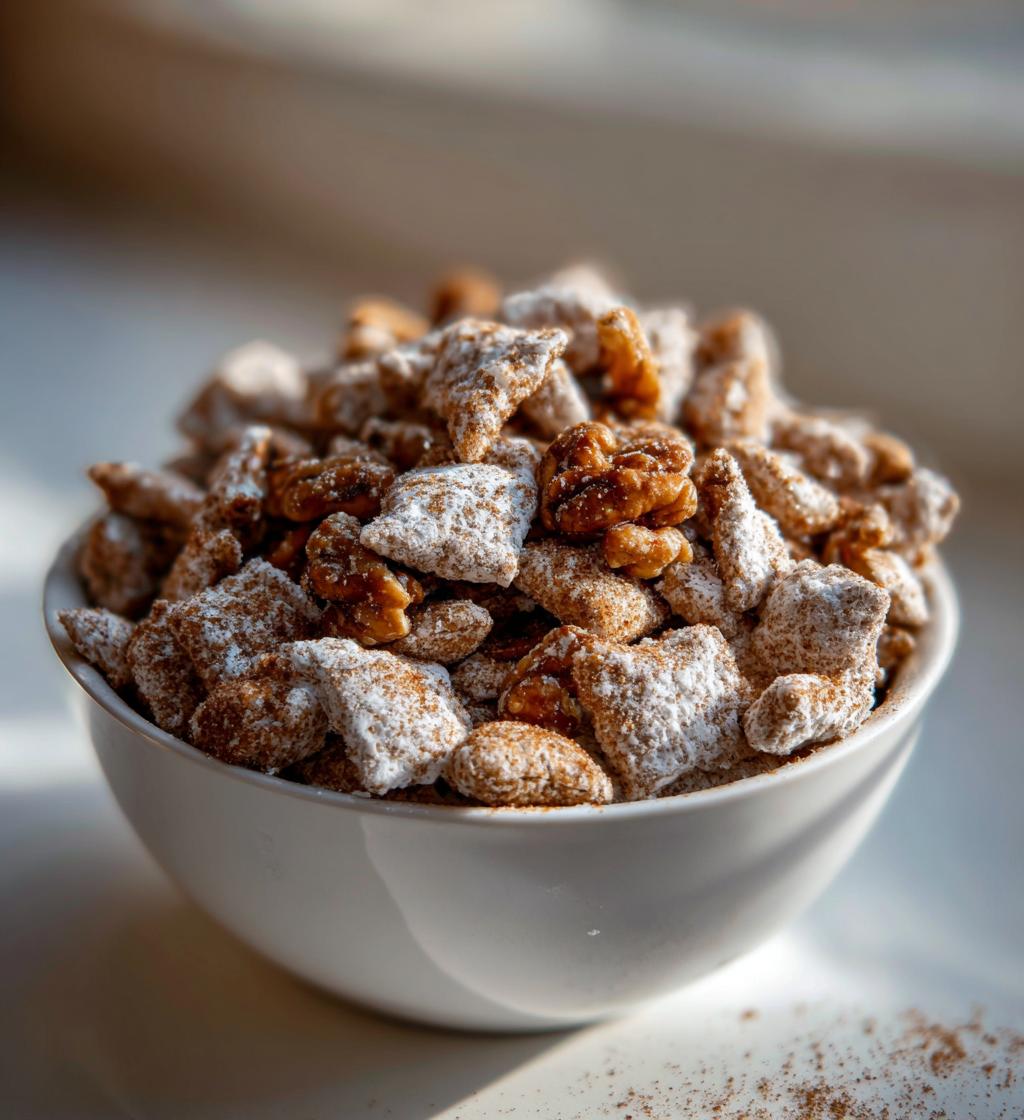 Apple Pie Puppy Chow - detail 1