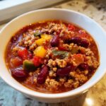 Apple Sage Turkey Chili