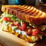 Avocado Ranch Panini Sandwich
