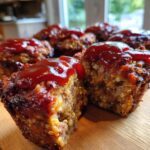 BBQ Meatloaf Muffins with Beef and Quinoa