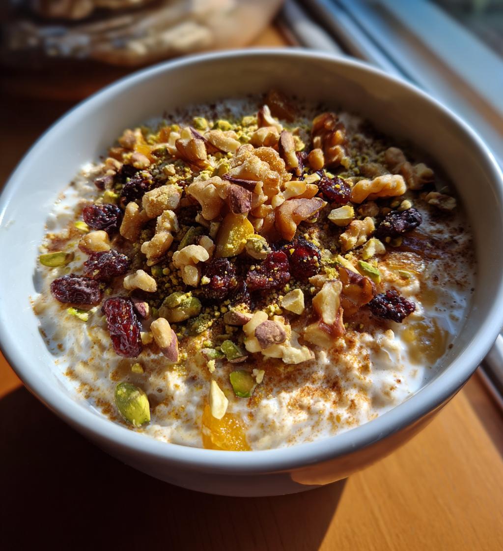 Baklava Overnight Oats - detail 1