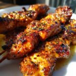 Bang Bang Chicken Skewers
