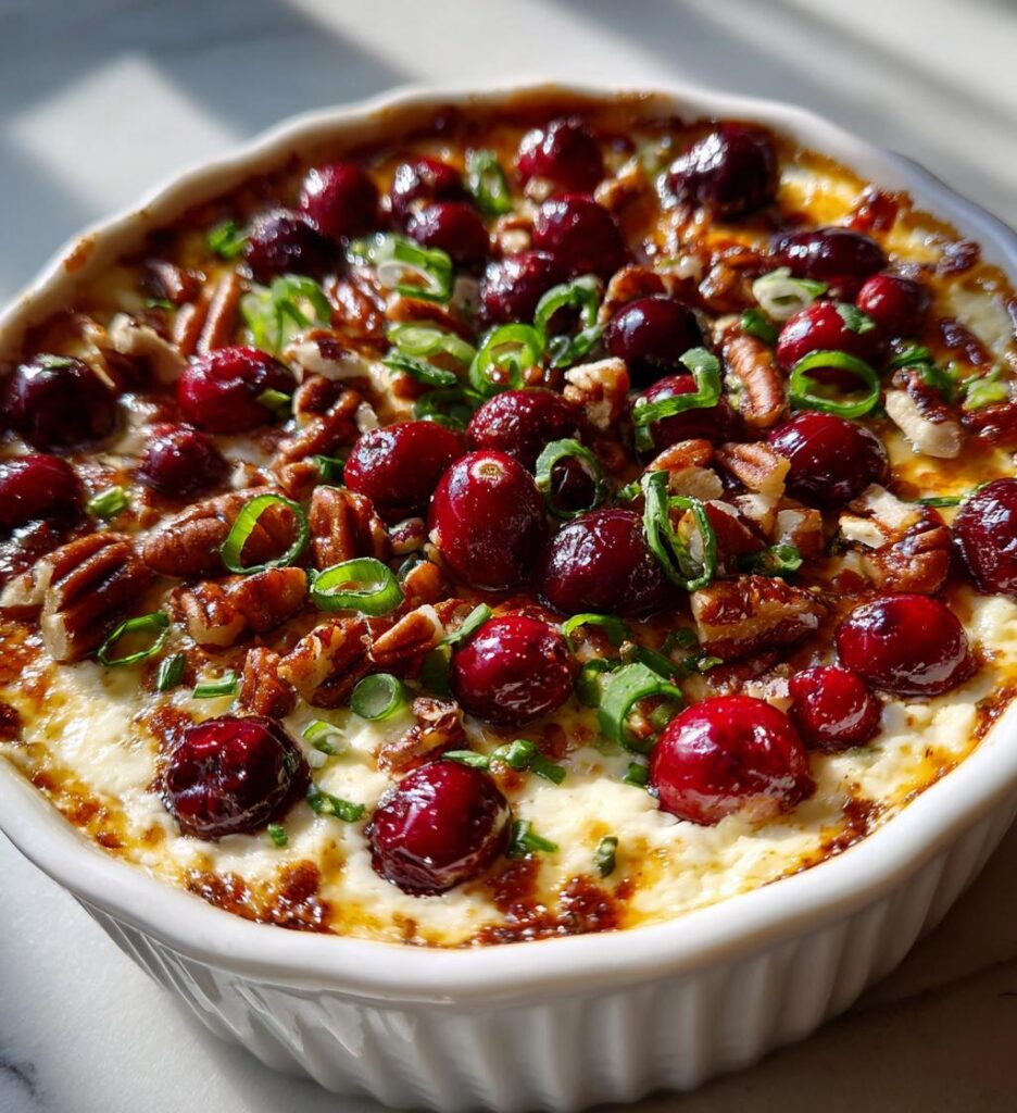 Best Baked Cranberry Cream Cheese Dip