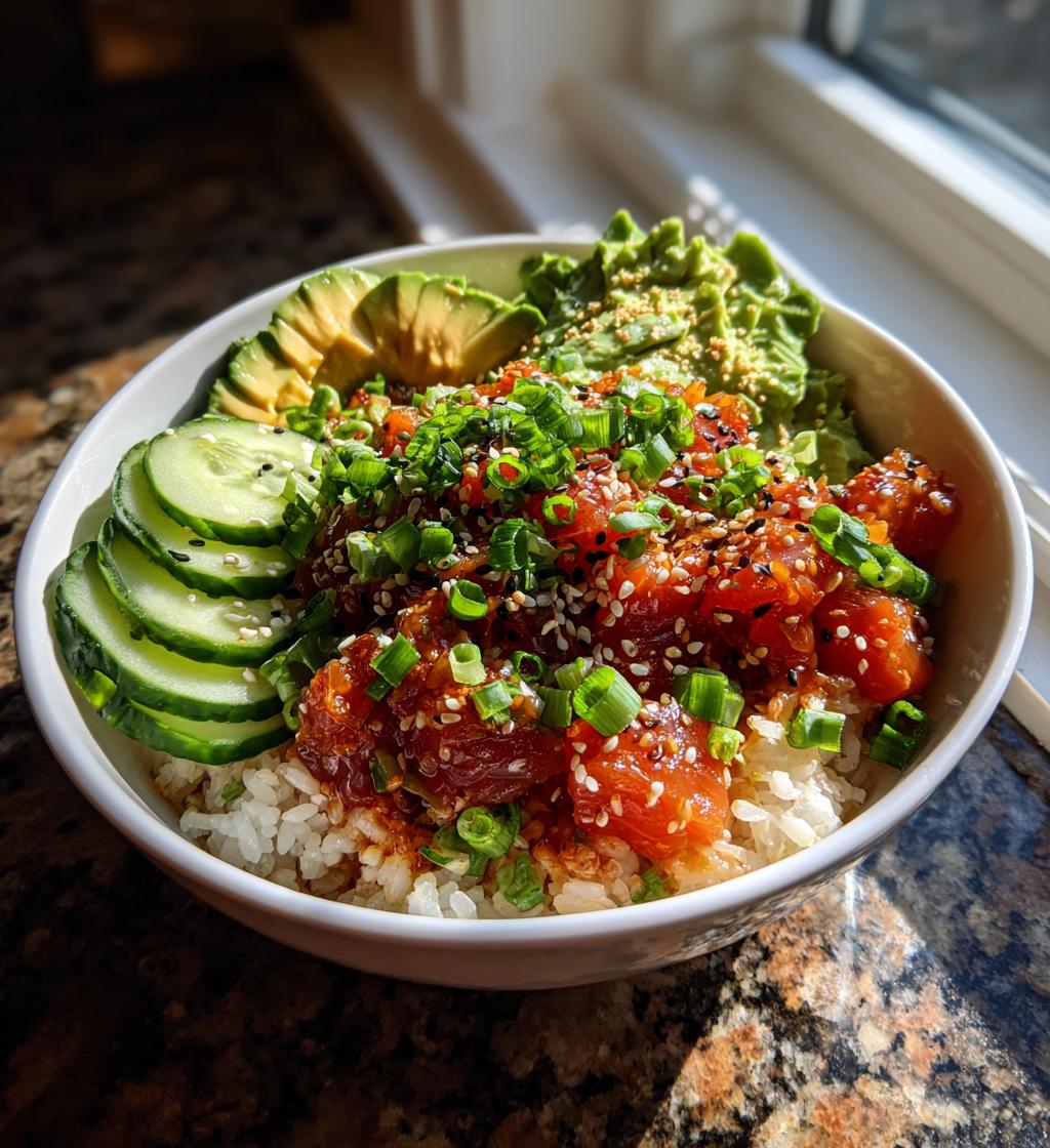 Best Canned Tuna Poke Bowl
