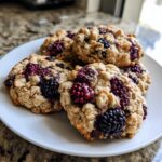 Blackberry Oatmeal Cookies