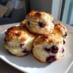 Blueberry Biscuits with Buttermilk