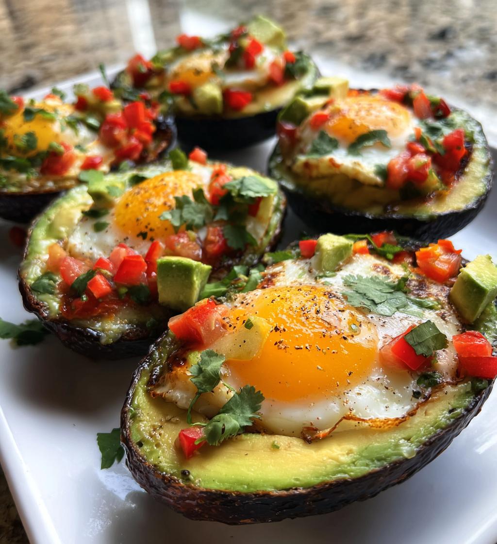 Breakfast Stuffed Avocados