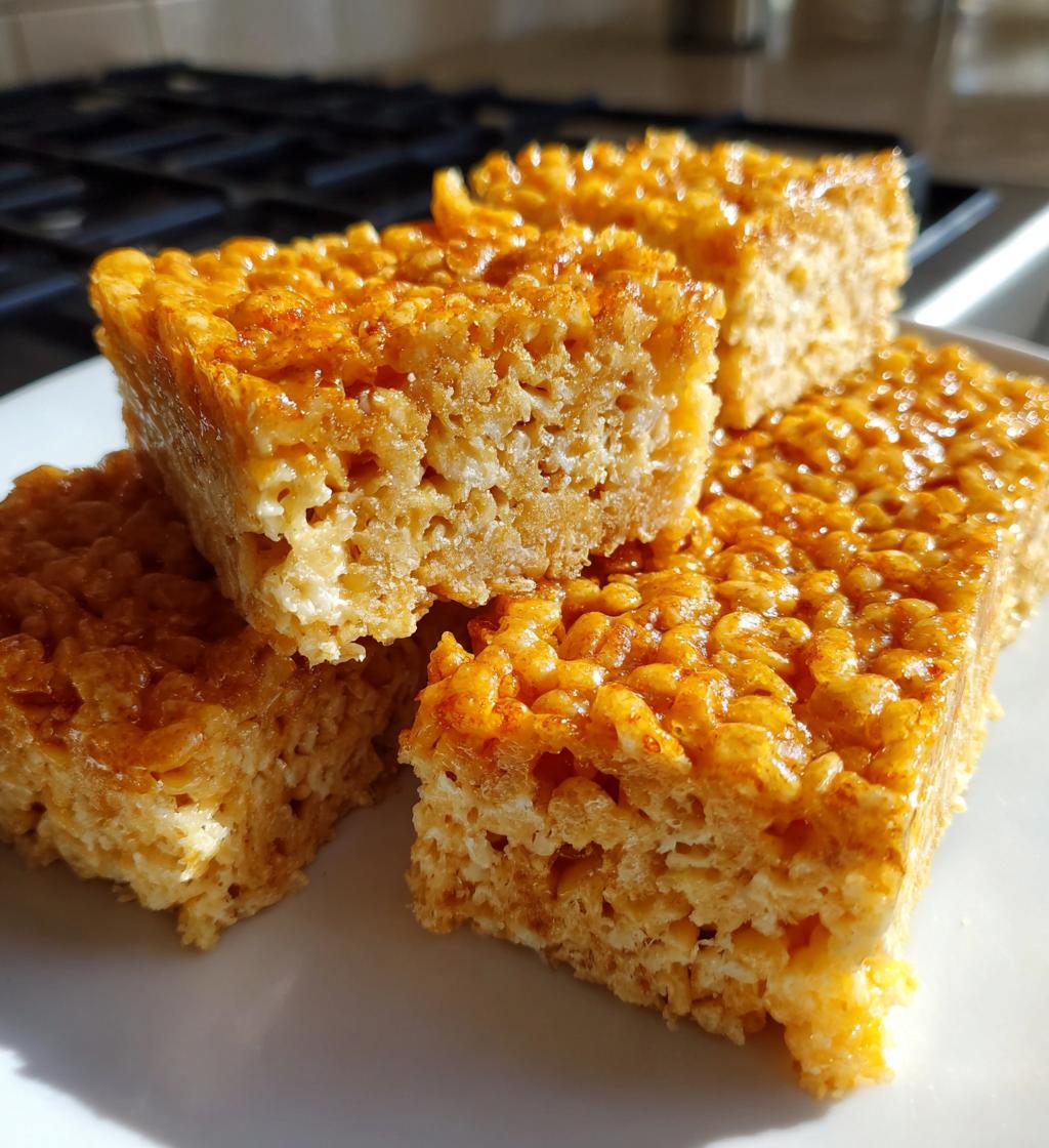 Brown Butter Dulce de Leche Rice Krispie Treats - detail 1