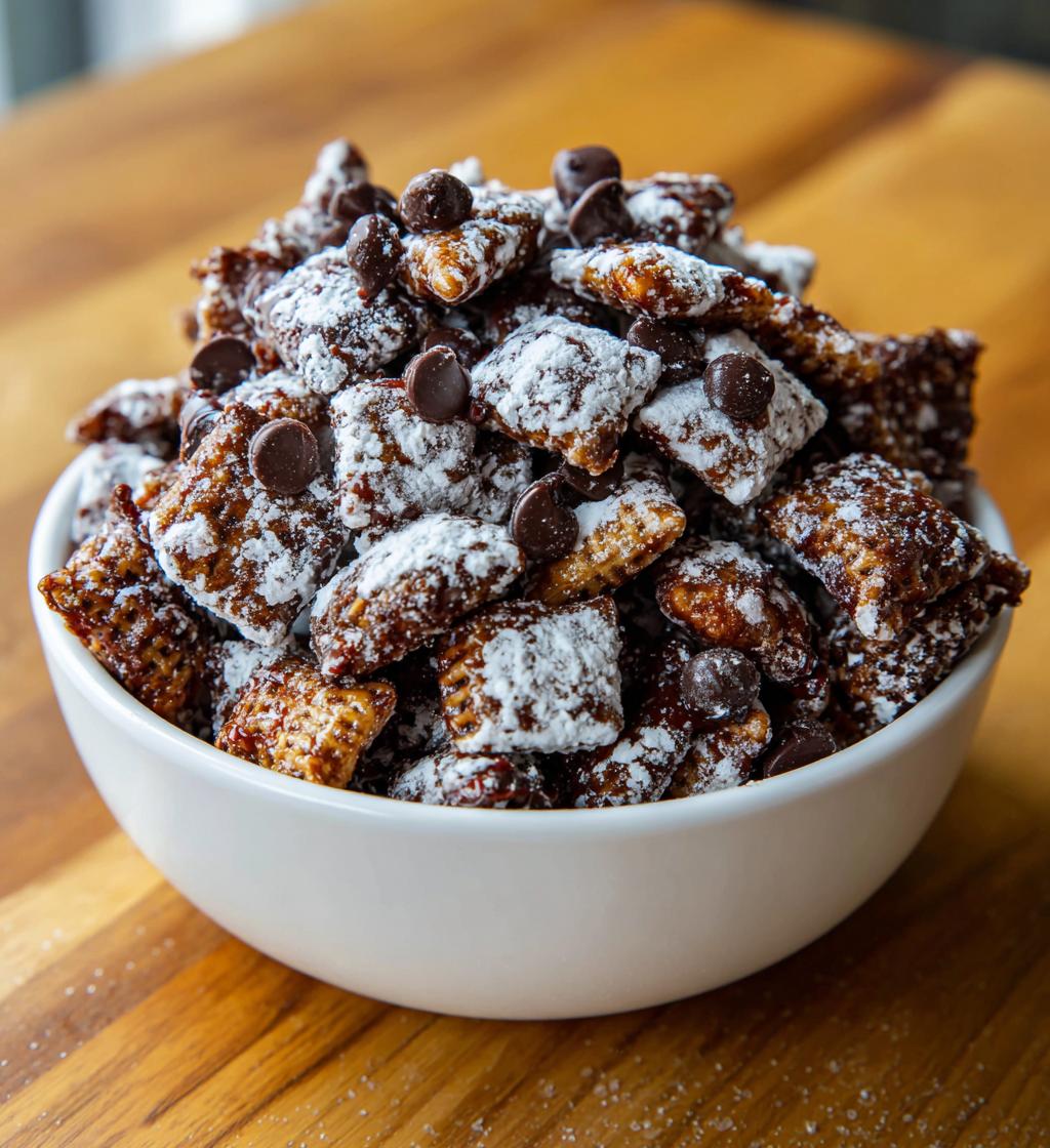 Brownie Puppy Chow - detail 1
