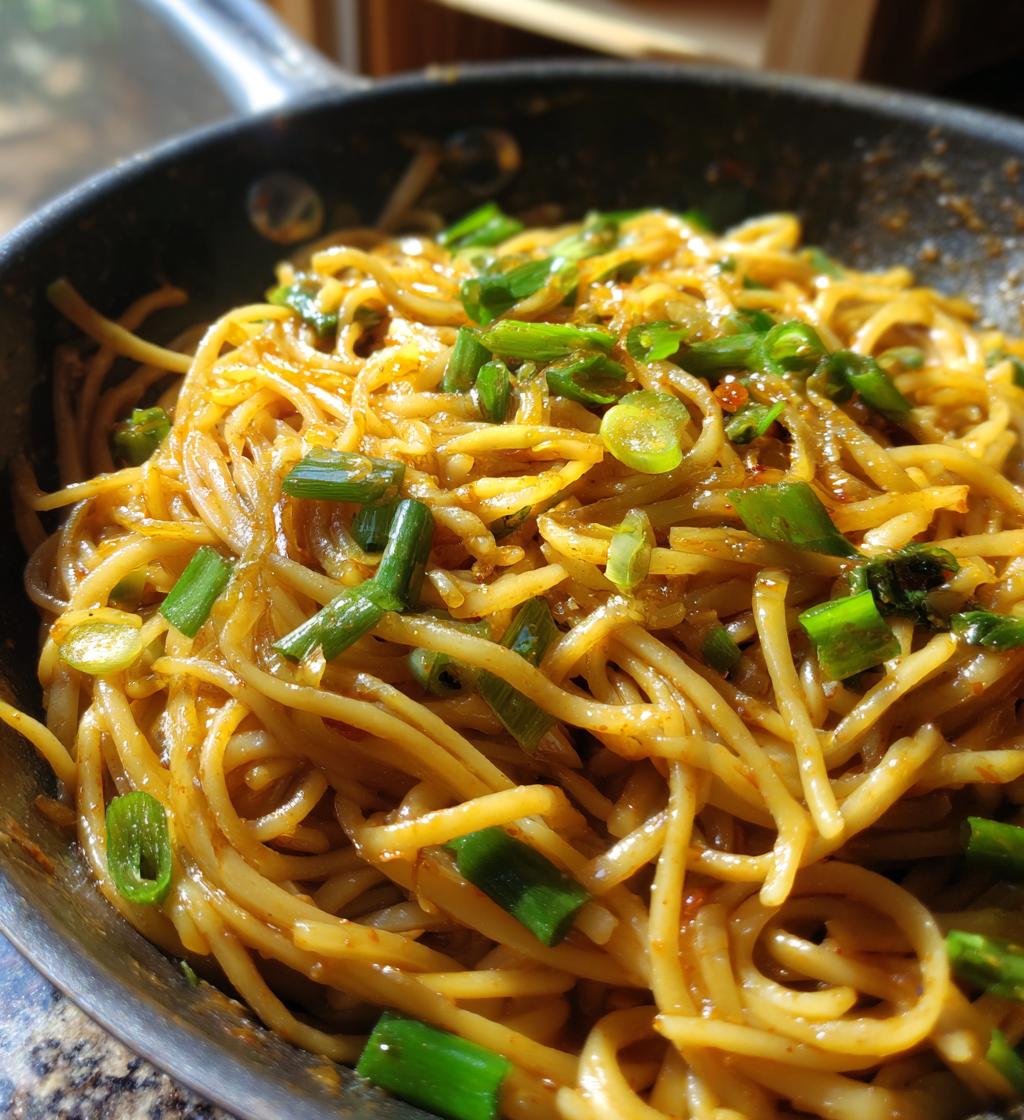 Butter Miso Noodles - detail 1