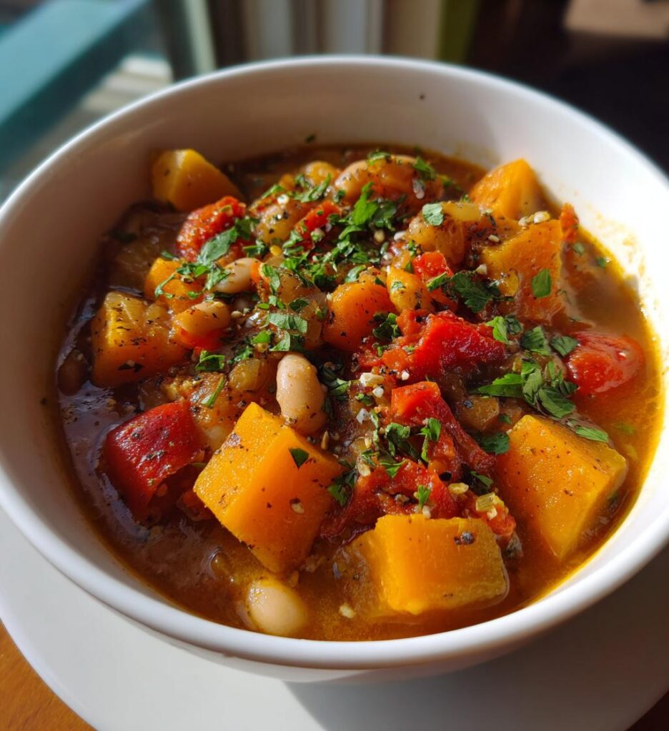 Butternut Squash & White Bean Chili