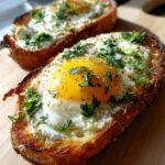 Buttery Egg And Ricotta Toast