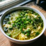 Cabbage Egg Drop Soup