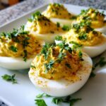 Caesar Deviled Eggs